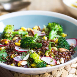 Quinoa and Broccoli Salad