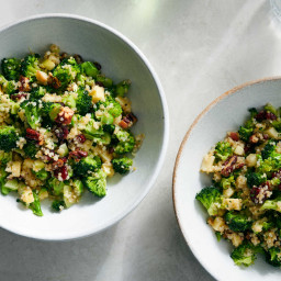 Quinoa and Broccoli Spoon Salad