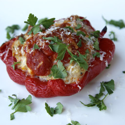 Quinoa and Turkey Stuffed Peppers
