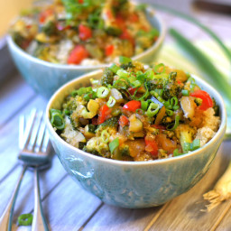 Quinoa and Vegetable Teriyaki Bowls (Vegan)