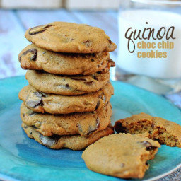 Quinoa Chocolate Chip Cookies {guest post}