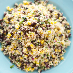 Quinoa, Corn and Black Bean Salad