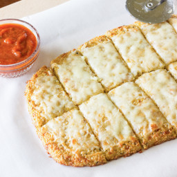 Quinoa Crust for Pizza or Cheesy Garlic 'Bread' Recipe
