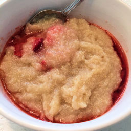 Quinoa Grits and Strawberries