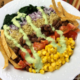 Quinoa-Kale bowl