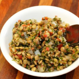 Quinoa Lentil Salad Recipe