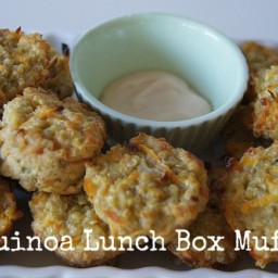 Quinoa Lunch Box Mini Muffins