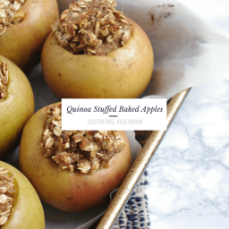 Quinoa-Stuffed Baked Apples