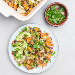 Quinoa, Sweet Potato & Raisin Salad