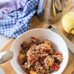 Quinoa with Roasted Root Vegetables