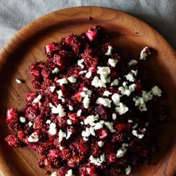 Quinoa with Roasted Beets and Pear