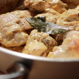 Rabbit in Mustard Piemonte (Italy) style