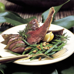 Rack of Lamb with Fresh Herbs and Garlic
