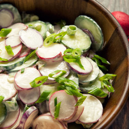 Radish and Cucumber Salad Recipe