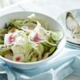 Radish, Cucumber and Fennel Spring Salad