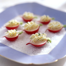 Radishes with Chive Butter