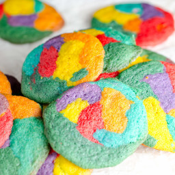Rainbow Pride Cookies