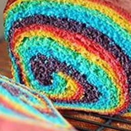 Rainbow Swirl Bread