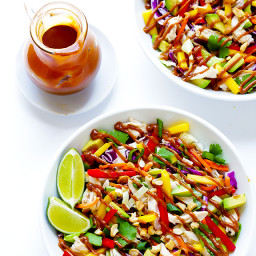 Rainbow Thai Chicken Salad