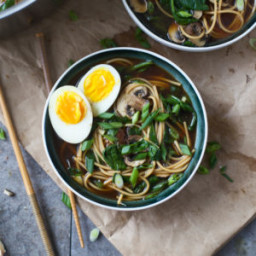 Ramen-Inspired Noodle Soup