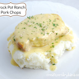 Ranch Crock Pot Pork Chops