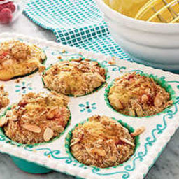 Raspberry-Almond Streusel Muffins