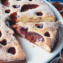 Raspberry-and-Fig Cake
