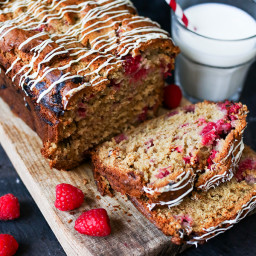 Raspberry and White Chocolate Loaf