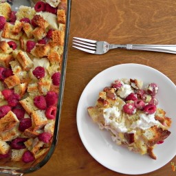Raspberry Breakfast Casserole – #glutenfree #dairyfree