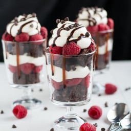Raspberry Cheesecake Trifles