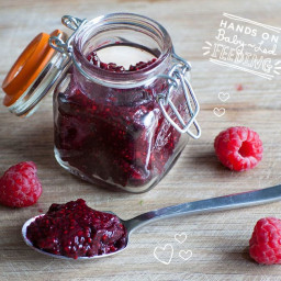 Raspberry Chia Seed Jam – Refined Sugar Free