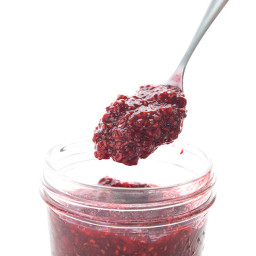 Raspberry Chia Seed Jam - Sugar-Free