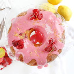 Raspberry Lemon Bundt Cake