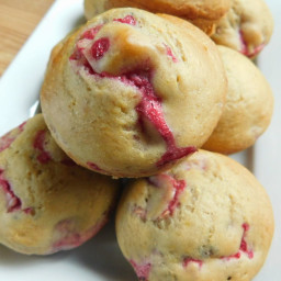 Raspberry lemon muffins