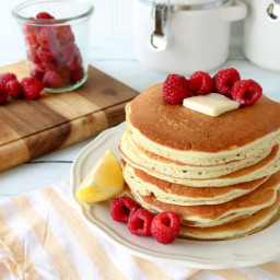 Raspberry Lemon Pancakes