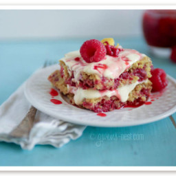 Raspberry Lemonade Cake Recipe [THM E]