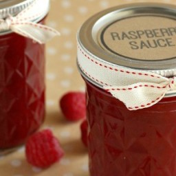 Raspberry Sauce // DIY Gift