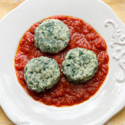 Ravioli nudi (Florentine Spinach and Ricotta Dumplings)