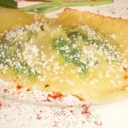 Ravioli with Spinach and Ricotta Filling