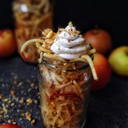 Raw Apple Pie in a Jar