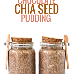 Raw Chocolate Chia Seed Pudding