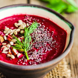 Raw Detox Soup with Beets
