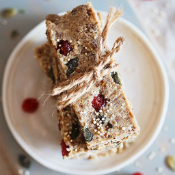 Raw Protein-Packed Quinoa Energy Bars