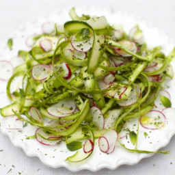 Raw spring salad