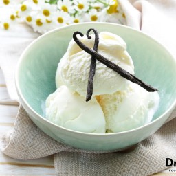 Raw Vanilla Ice Cream Recipe