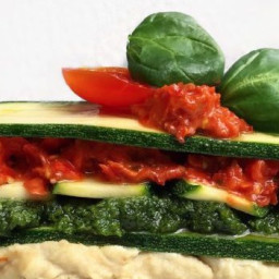 Raw Zucchini Lasagna (vegan)
