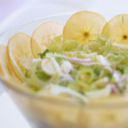 Raw Vegan Fennel & Apple Salad