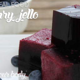 Real Food Blueberry Jello Recipe