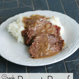 Really Good Crock Pot Roast Beef {Makes its own gravy}