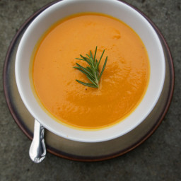 Recipe: Carrot and rosemary soup